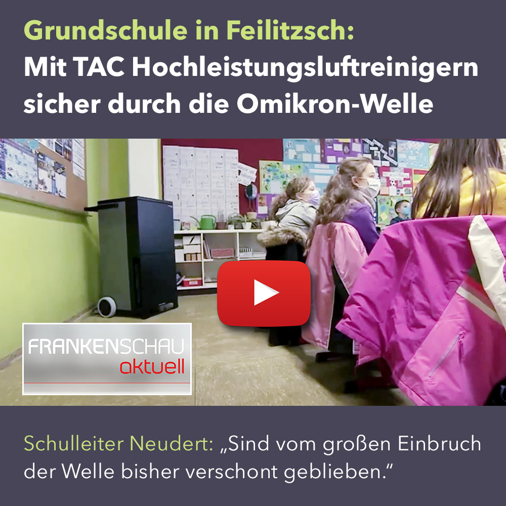 TROTEC24's tweet photo. Grundschule in Feilitzsch: Mit TAC Hochleistungsluftreinigern sicher durch die Omikron-Welle. Schulleiter Neudert: „Sind vom großen Einbruch der Welle bisher verschont geblieben.“ Jetzt mehr im Blog erfahren!
#BR24 #Feilitzsch #Grundschule #Hochleistungsluftreiniger #Omikron https://t.co/qlq459Kf37