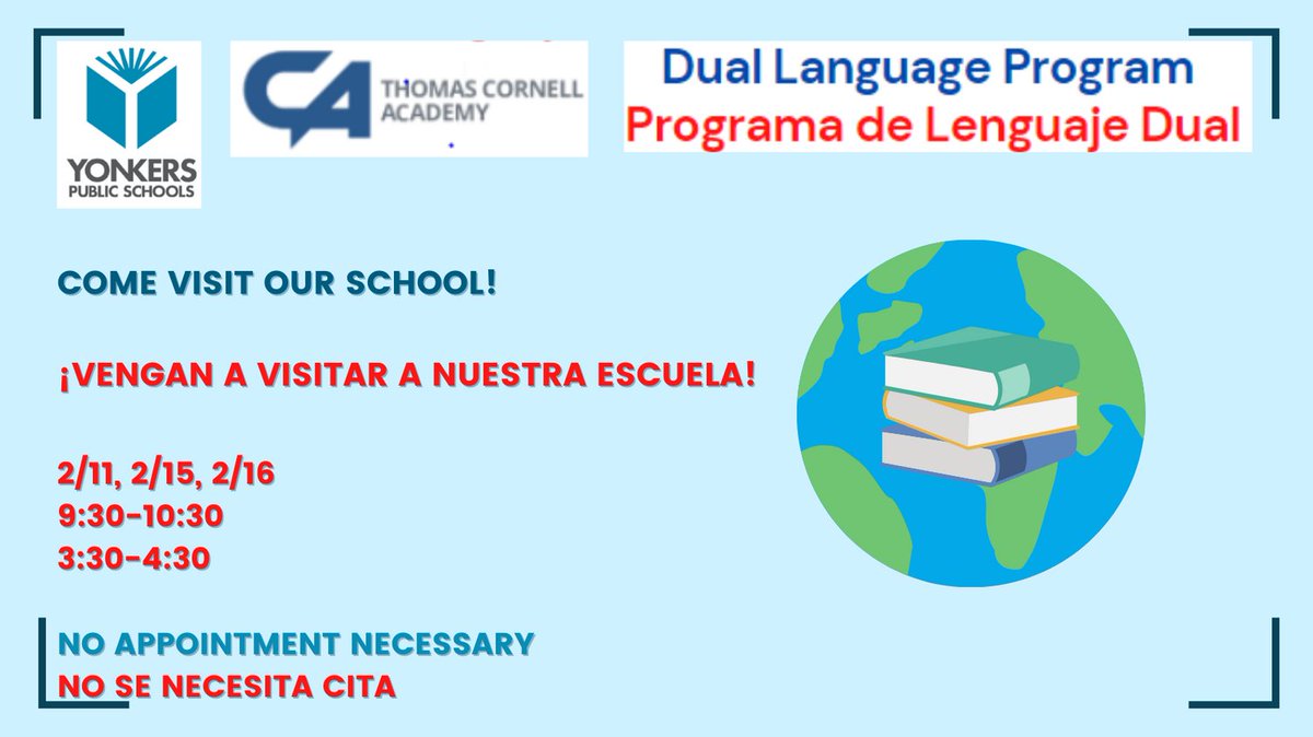 DualLanguageYPS's tweet image. #duallanguage #bilingual #YonkersSchoolChoice