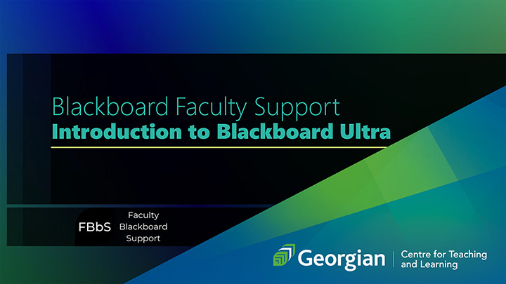 VIDEO: In January 2022, Blackboard Ultra Base Navigation (UBN) was enabled at Georgian. 

This update provides a fresh new layout designed to improve the teaching and learning experience. 

Visit our Blackboard Ultra Base Navigation @ Georgian video!

➡️ youtube.com/watch?v=-hJRH9…