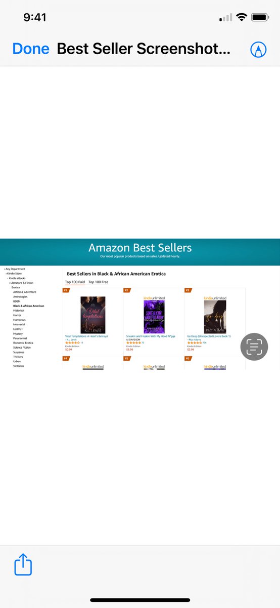 author1975's tweet photo. #WritingCommunity #writers #readerscommunity #authors
The Pandemic has been rough…thus I haven’t been on here in a while.
But this is good news that I can’t keep to myself. My book #VitalTemptations hit the #1 spot on Amazon a few days ago.🤗#writerslift https://t.co/atiQmgXKv7
