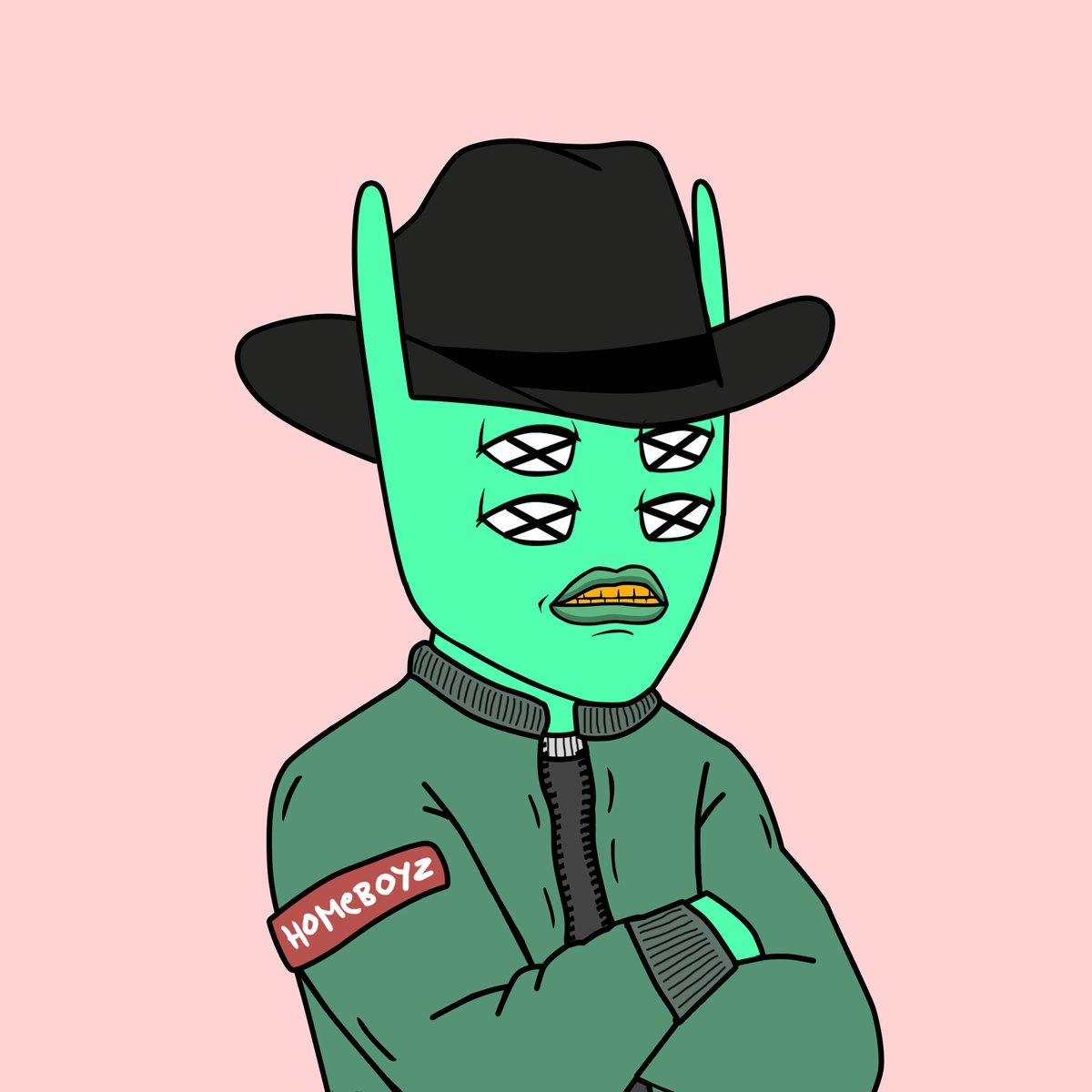 Hi frens &amp; <a href="/_masoncrowe/">mason</a>! 🛸

Because we love <a href="/alienfrens/">alien frens</a> and want to be - you guessed it - frens with you, we created Alienboy derivative art which we’re giving away to your cool community!

We also have 10 WL spots for all 👽 owners!

To enter, RT and tag your ET frens.