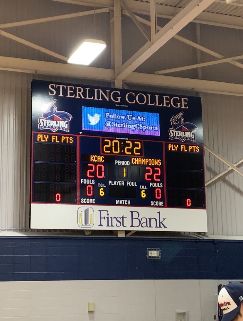 Back to Back Champs. What a special team! #RunAsOne #SwordsUp⚔️⚔️ <a href="/SCWarriorWBB/">Sterling College Women’s Basketball</a>