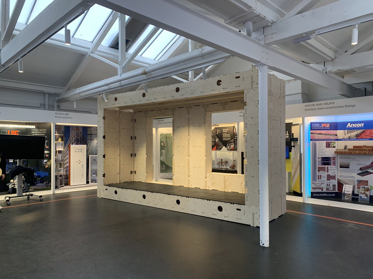 Alastair Parvin (@alastairparvin) on Twitter photo 7 years (and three-ish hours of building) later, <a href="/WikiHouse/">WikiHouse</a> is back <a href="/BuildingCentre/">Building Centre</a>.
Thanks, marvellous team helping to build it <a href="/CIVIC_SQUARE/">CIVIC SQUARE</a> <a href="/HubWorkshop/">Hub Workshop</a> <a href="/arch_unknown/">Architecture Unknown</a> 7 years (and three-ish hours of building) later, <a href="/WikiHouse/">WikiHouse</a> is back <a href="/BuildingCentre/">Building Centre</a>.
Thanks, marvellous team helping to build it <a href="/CIVIC_SQUARE/">CIVIC SQUARE</a> <a href="/HubWorkshop/">Hub Workshop</a> <a href="/arch_unknown/">Architecture Unknown</a>