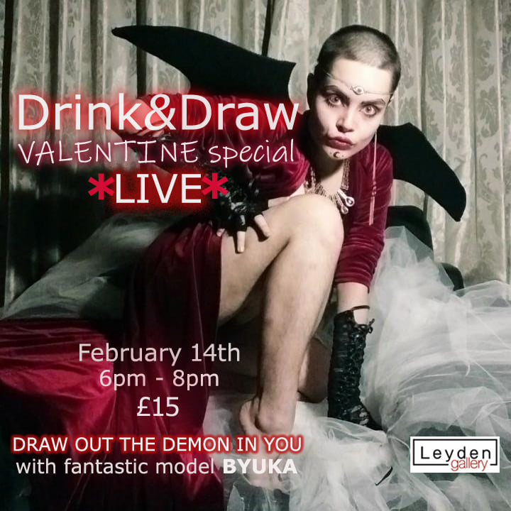 Just 8 Tickets Left! Grab one while you can. "Valentine Life is Live | Drink&amp;Draw Life Drawing Class at an Art Gallery" eventbrite.co.uk/e/valentine-li… <a href="/Eventbrite/">Eventbrite</a>