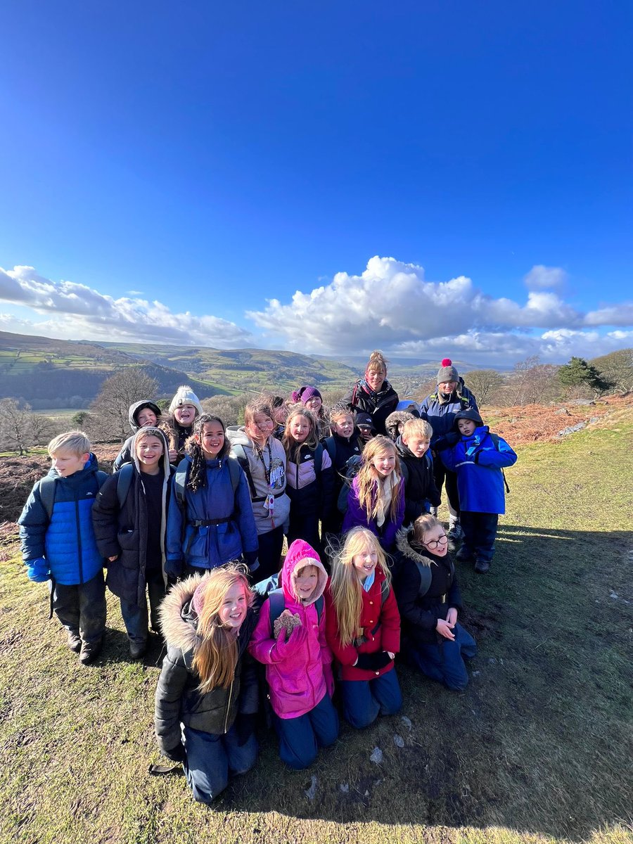 Today we conquered the Bolehill challenge and visited Padley Gorge. The sun shone and the views were amazing 👍🏻