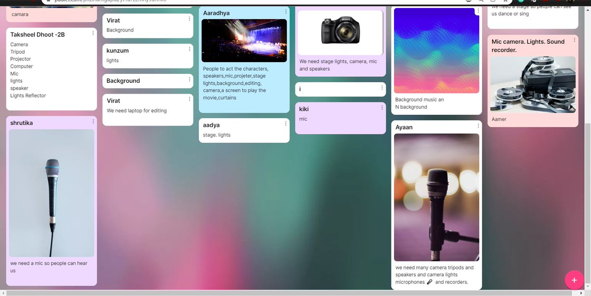 prashant5_gupta's tweet photo. As a prior knowledge check, Form II ss were asked about the machines being used in theatre and cinema. They shared their understanding of the machines on Padlet. @RubyAggarwal16 @niharikamat @KetakiKTweets @AneeshaSahni @Prometheus_Edu @padlet https://t.co/G3RLgFMv5a