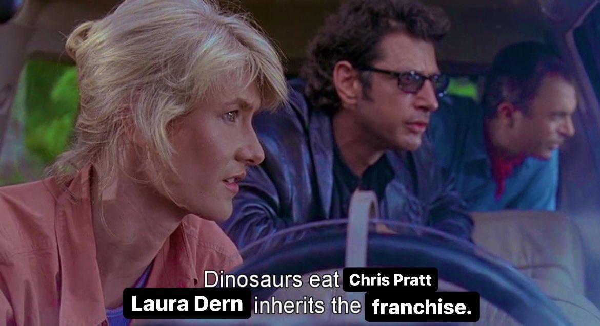 my hope for the first five minutes of the new Jurassic World: