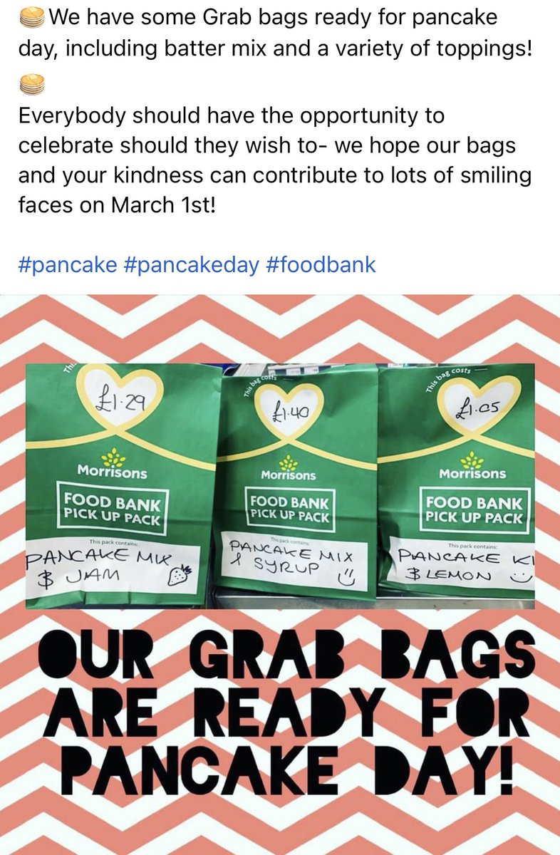 Our grab bags are #pancakeday ready!