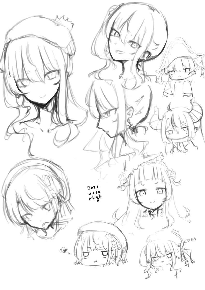 まーじのらくがき、ふわっと 