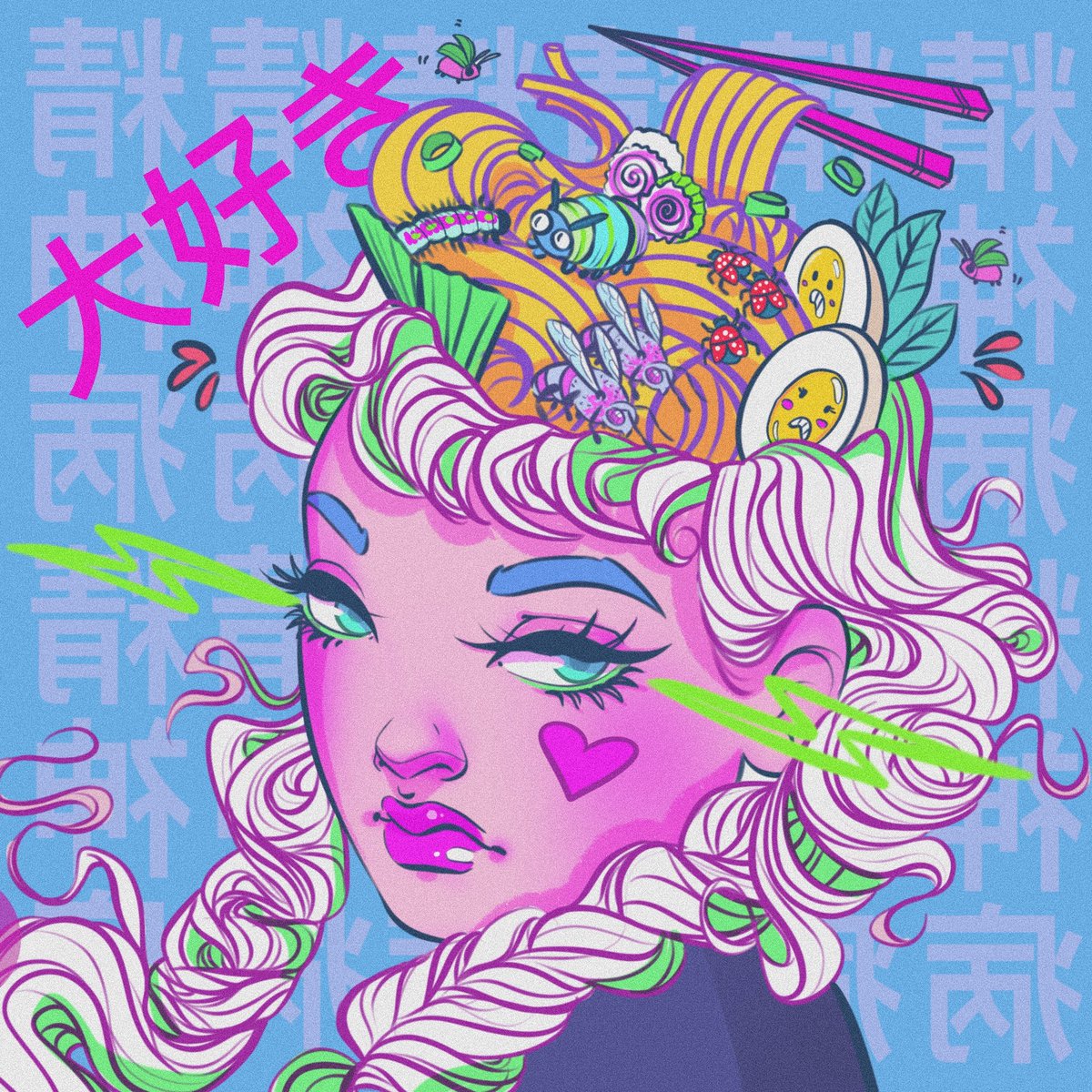 just grabbed a 1/10 <a href="/Ericalinhares/">Erica 🖤</a>. I like ramen🍜