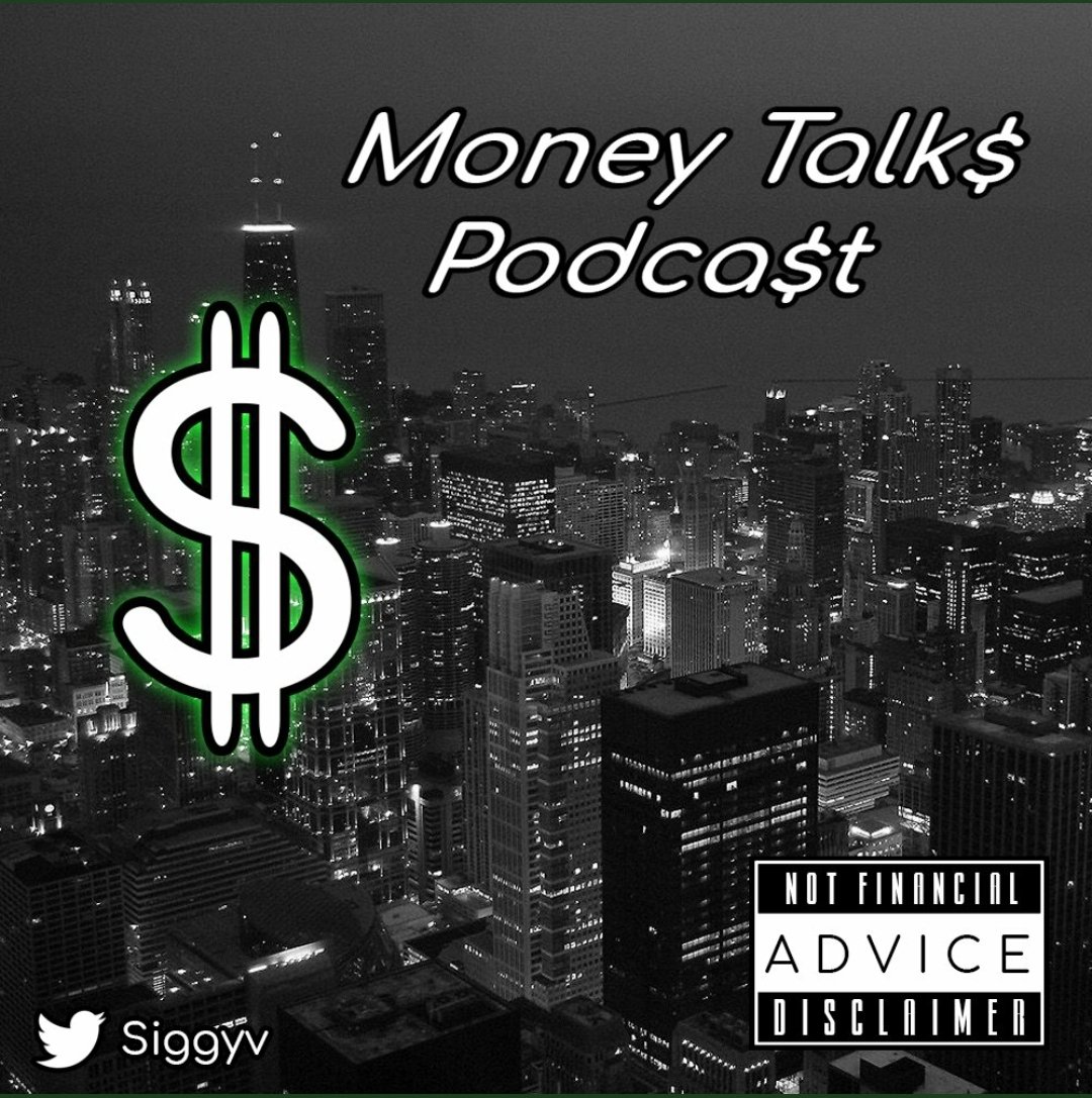 Siggyv's tweet image. Links as promised to the latest Money Talks Episode with guest @HomelessGurl available to everyone now on all podcast platforms. Go share..Go go go. 

Apple: podcasts.apple.com/podcast/id1456…
Spotify: open.spotify.com/show/7ksftRJMW…
Anchor: anchor.fm/moneytalkspodc…