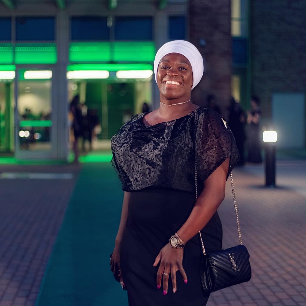 UNTsocial's tweet photo. This #BlackHistoryMonth, we’re celebrating @UNTclass alumna Priscilla Wachira! She’s an author, a counselor and a part of the Mean Green Family. Learn more : https://t.co/BPJQGPqlrA https://t.co/Gfs38nwE6o