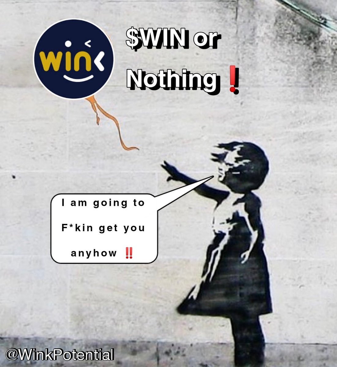 WinkPotential's tweet photo. $WIN or NOTHING‼️ #WINK 🙌💎 https://t.co/CffcO2TVuV