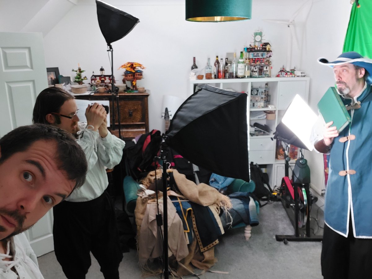 Doing some photos for a new run of Musketeers in the summer...