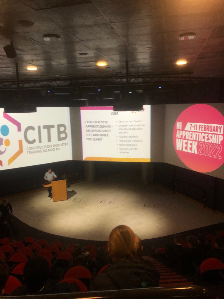 Having a very successful morning <a href="/W5Belfast/">W5</a> promoting construction apprenticeships #NIAW2022