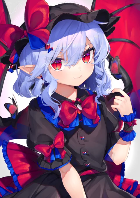 #この作品がなかったら今の自分は存在しなかったと言っても過言ではない作品

このレミリア!絵が色々迷走してたけど今の方向性に定まったのがこのレミリアだった 