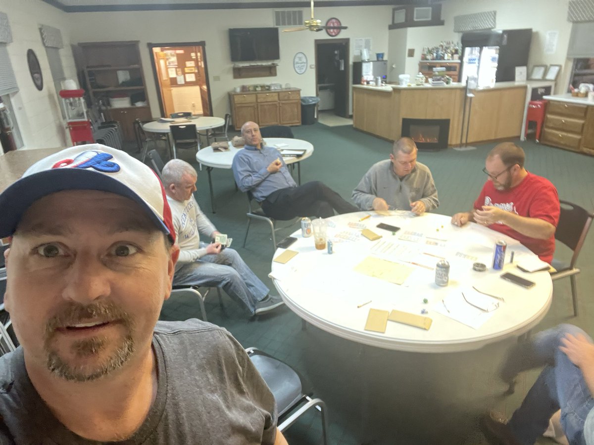 My dad introduced me to <a href="/StratOMatic/">Strat-O-Matic</a> when I was about 7. So long ago, I don’t remember my first game, but I’ll never forget the childhood memories made every winter playing with him. Talked some friends into playing a league this winter…their first ever games. #mystratlife