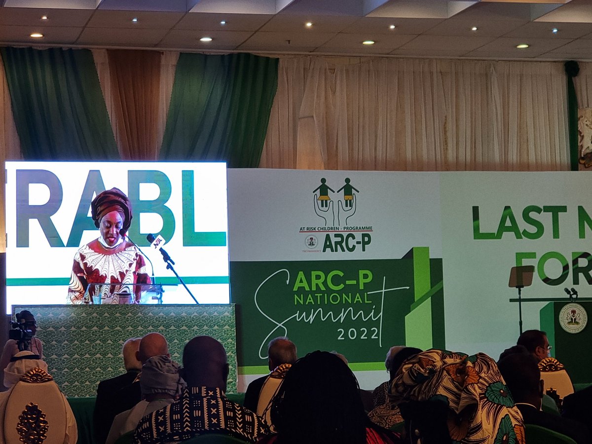 NabilaAguele's tweet photo. (1/2) Currently attending the @ARC_Programme National Summit 2022, themed "Last Mile Interventions for the Vulnerable". ARC-P was developed through the office of VP @ProfOsinbajo and is coordinated by the office of the SAP Social Investment. https://t.co/xqmdSRmBmz