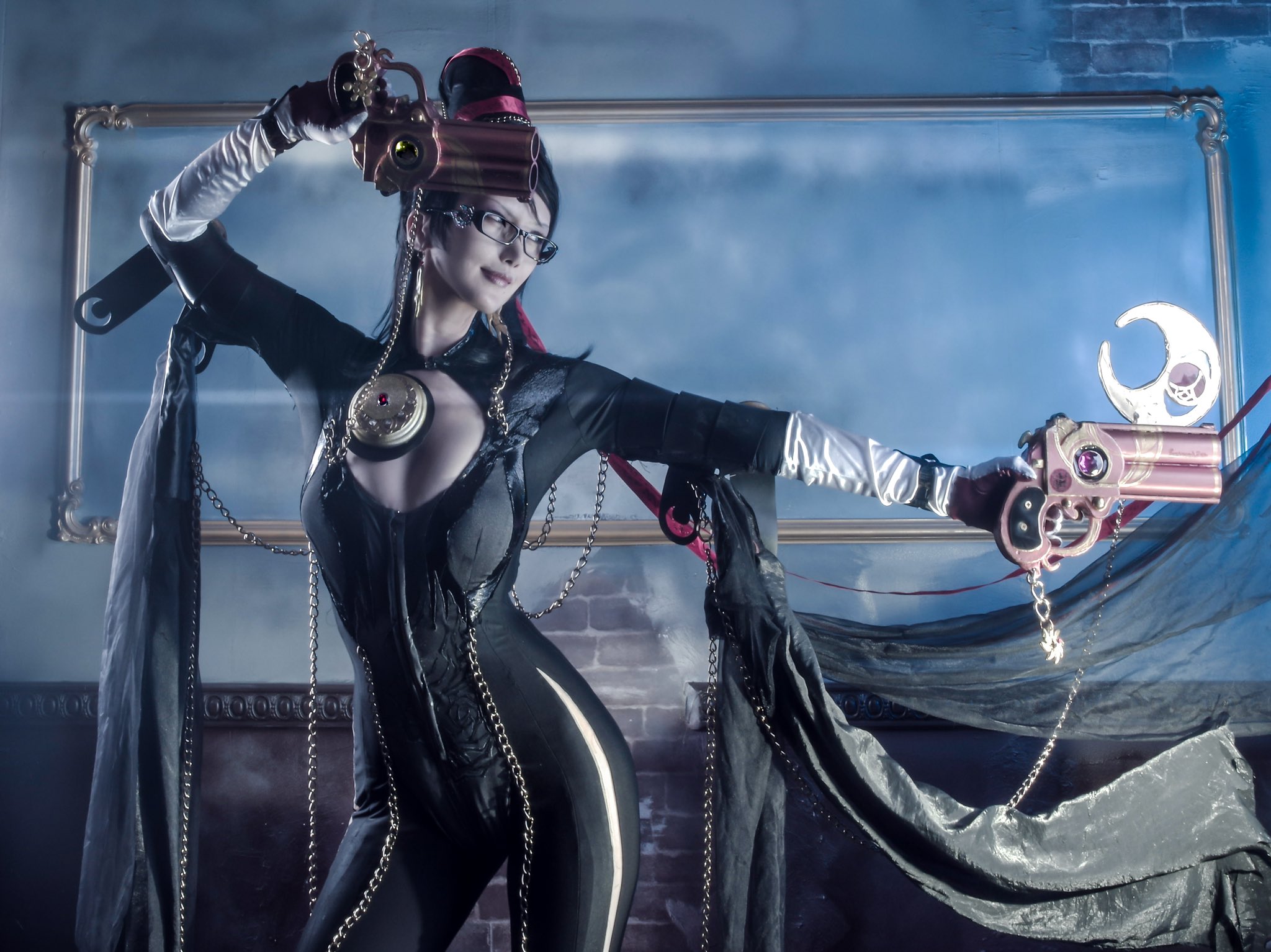 みづき ベヨ愛 Cosplay Bayonetta ベヨネッタ 一枚加工の練習 T Co 1k97rrqnez Twitter