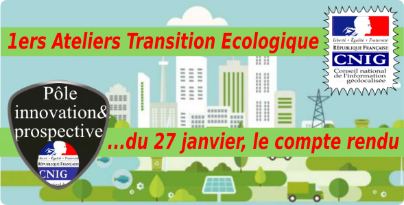 CNIG_France's tweet image. #CNIG  1ers Ateliers du Pôle innovation&amp;amp;prospective : 73 participants pour 3 thèmes de la transition écologique (bâti, mobilité, aménagements) ont sélectionnés des actions prioritaires. Compte rendu sur : cnig.gouv.fr/?page_id=26014