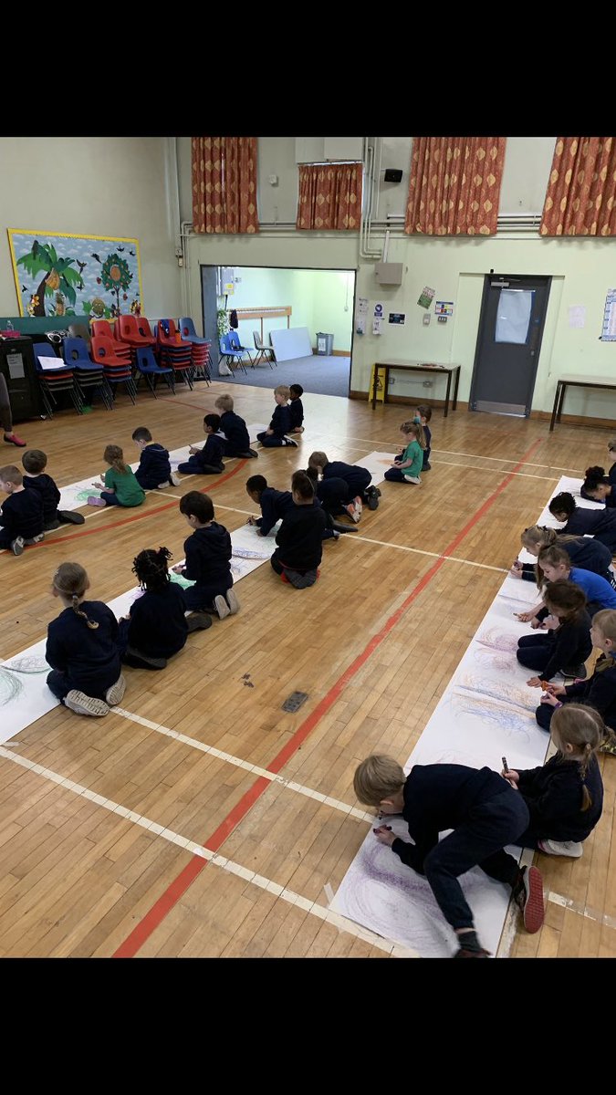 ParishCEschool's tweet photo. YR enjoying their Write Dance session - combining PE, Music &amp; Art #volcano #crosscurricularfun  #explosivePE https://t.co/QVOu9Q7kTo
