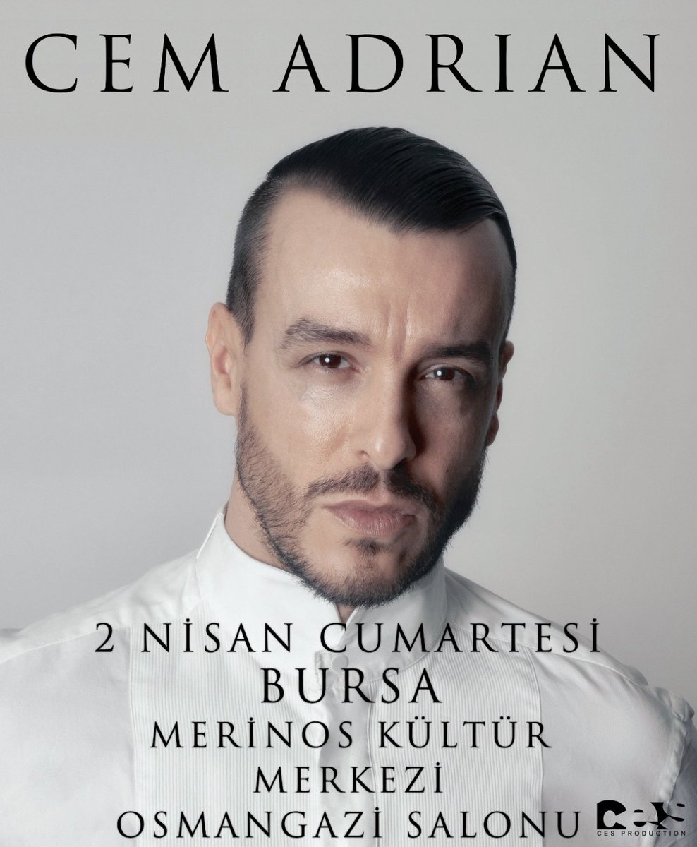 cemadrian's tweet photo. Bursa'da uzun zamandır istenen oturma düzenli ve yaş sınırsız konserimiz... 💎 #Bursa https://t.co/wSeQQRej0o