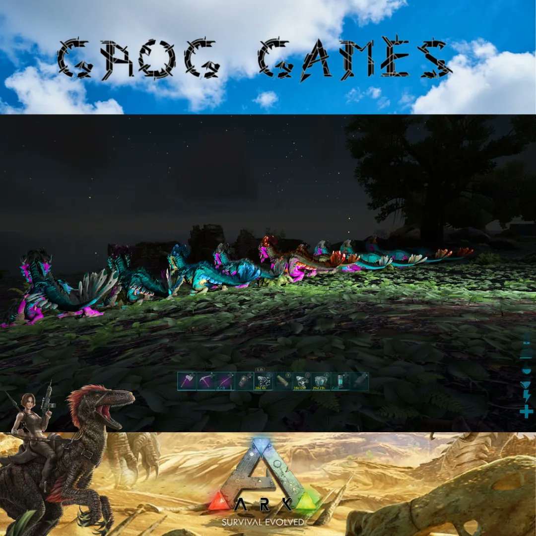 Groglimb's tweet photo. Event rates mean its time to mass raise those dinos 😅
What are you raising this week?
#ark #arkxbox #xbox #dino https://t.co/5hwMSJyraR