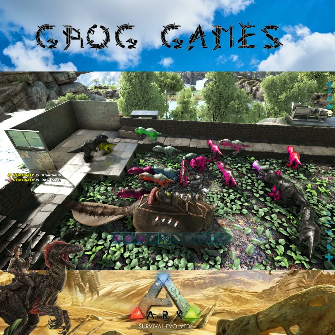 Groglimb's tweet photo. Event rates mean its time to mass raise those dinos 😅
What are you raising this week?
#ark #arkxbox #xbox #dino https://t.co/5hwMSJyraR