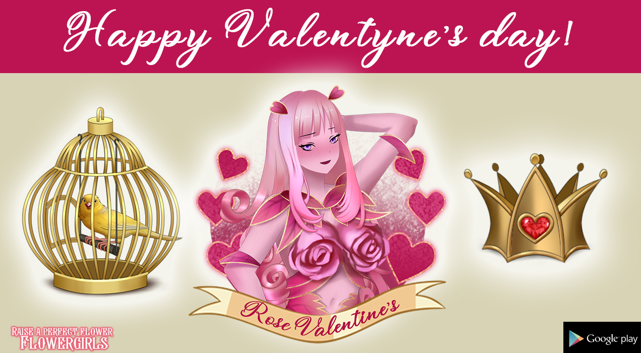 Flower Girls Flowergotchi on Twitter: "Until March 8 inclusive, the "Rose  Valentine's" skin returns to the store, and when you open the game you will  receive romantic valentines from your flowers. https://t.co/UF4dCnghFZ" /