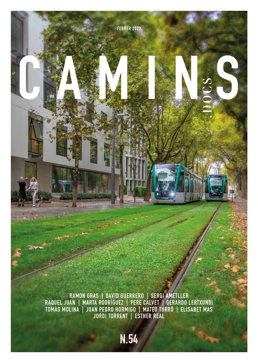 📰 Arriba la nova revista de <a href="/caminscat/">Enginyeria de Camins de Catalunya</a>! Et presentem la portada de #CaminsDocs: nou disseny i nous continguts que podràs descobrir ben aviat!