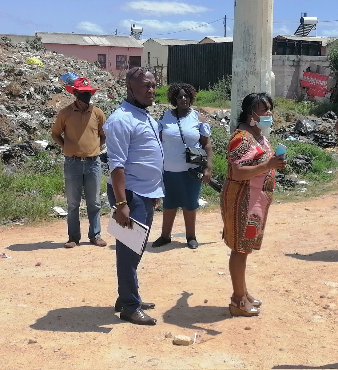 MayorJohnsonE's tweet photo. EM Johnson is committed in bringing service delivery to the people, she continues to visit different communities around the metro to listen to the concerns of each community. #servicedeliveryimbizo https://t.co/tLTFTPIlGb