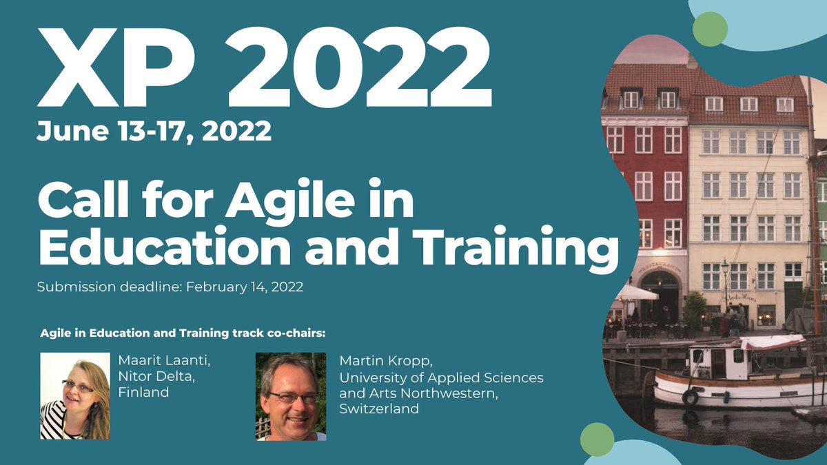 Last days of submitting your research or talk to XP conference Education and Training track approaching! #xp #conference #agile #reserach #Presentation