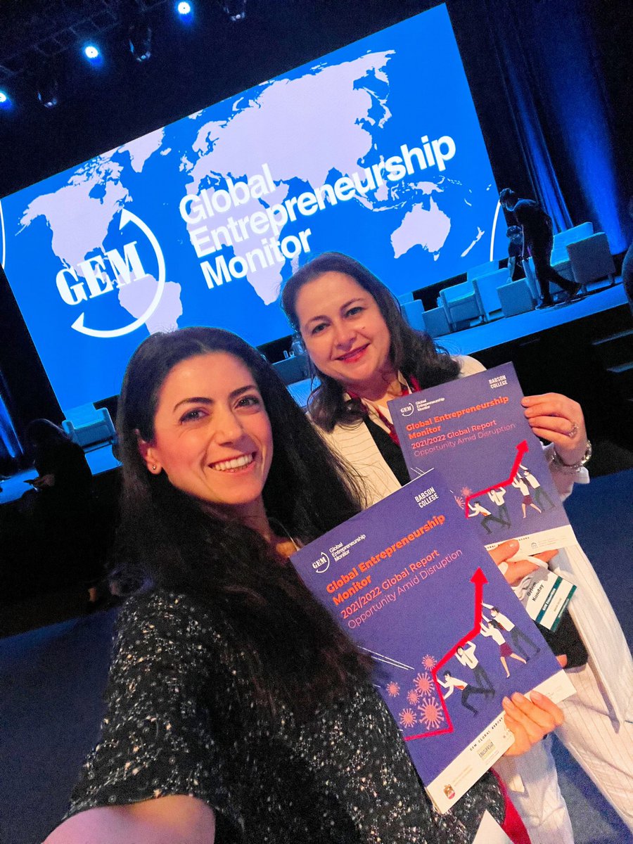 GEMTurkey's tweet photo. GEM Turkey🇹🇷 members @ozlemkunday (Professor of Entrepreneurship at @YeditepeUni) &amp; @gginthemorning (Startup Ecosystem Builder) can’t wait to dive into the #GEMGlobalReport22 launched today at @expo2020dubai

@GEMNOW 2021-2022 Global Report: “Opportunity Amid Disruption” https://t.co/vsmpglTJn6