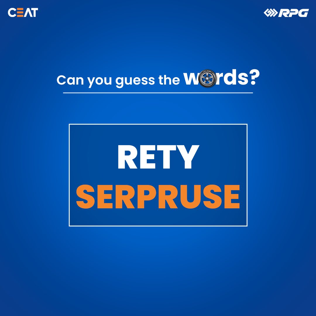 CEATtyres's tweet photo. Hint: Ensuring 'this' in the right value can extend the life of your tyres and improve your safety on the road!
#CEAT #CEATTyres #CEATGameOn https://t.co/XKMdkwkd7L