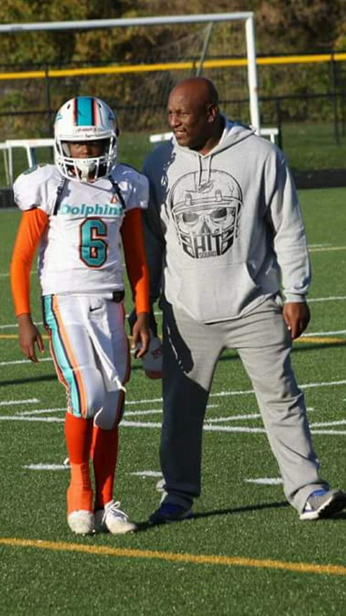 MavStokes's tweet photo. One of my favorite pics of me and my son @ChristionStokes.....2016 rgt b4 we won the state ๐ #CoachMav #MudGang https://t.co/dQa61McfNL