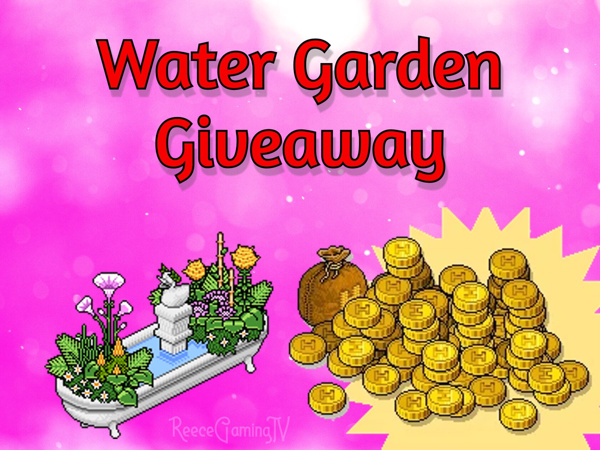 ReeceGamingTV's tweet photo. 🚨GIVEAWAY TIME!🚨

🌊Want to win yourself a water garden🌊

🌊Follow🌊

🌊Re-tweet🌊

🌊Tag a friend to win 10 credits🌊

🌊Ends Monday February 14th🌊

🌊https://t.co/SQez0BFZJS only🌊

🌊#Habbo🌊 https://t.co/M5OhVX4YJ1