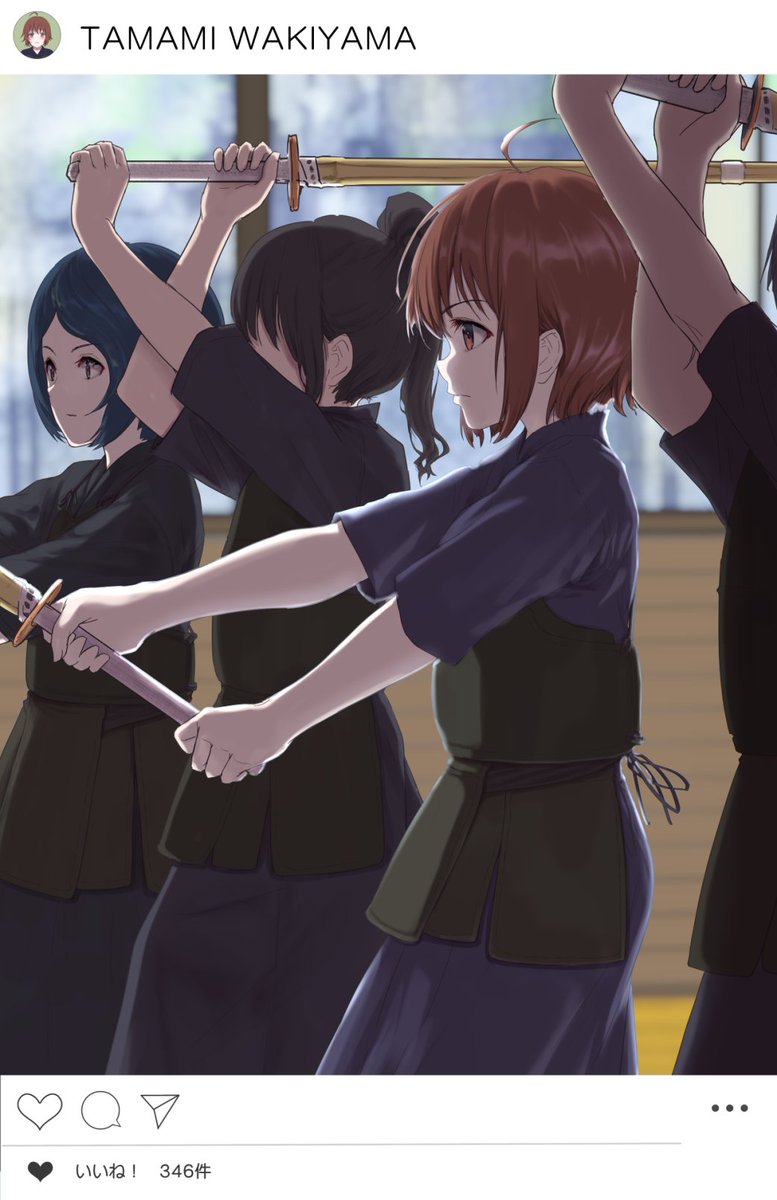「お題絵:脇山珠美、今井加奈、松山久美子、北川真尋、速水奏 お題デレマス5個並んで」|けーにゃそ ( 鳥類 鶏子)のイラスト