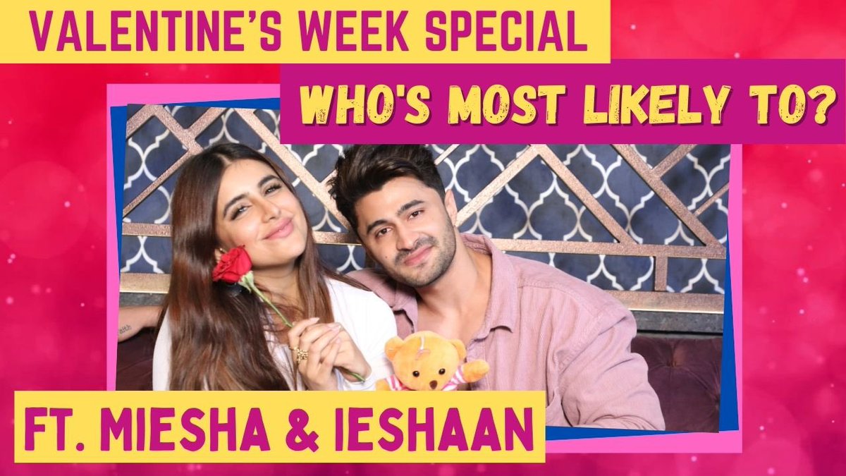 ETimesTV's tweet photo. Watch it on YT: https://t.co/gr05mgiimi
@Mieshaiyer05 @RealIeshan 
#MieshaIyer #Ieshaansehgaal #tvcelebs #tvstars #etimestv https://t.co/NPH9JBJUMT