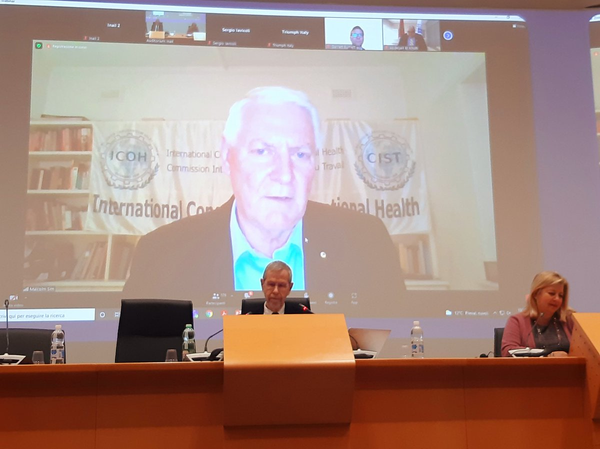 [Closing Ceremony] Now live <a href="/Jstakala/">Jukka Takala</a> #malcolmsim <a href="/gagliardi_diana/">Diana Gagliardi</a>
#icoh2022 #icoh #occupationalhealth #OSH #internationalcongress