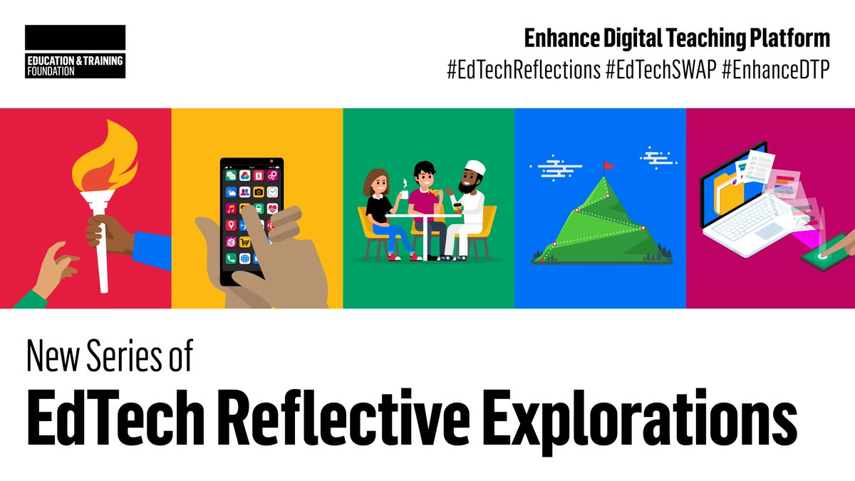 E_T_Foundation's tweet photo. #DigitalSkills Explorations
We have launched the first of our new series of stories about the outcomes from #EdTech Reflective Exploration projects - what worked, what did not work and key learning points.
Find out more πhttps://t.co/OKjHgbFf3a
#EdTechReflections #AmplifyFE https://t.co/pL84kEw3qD