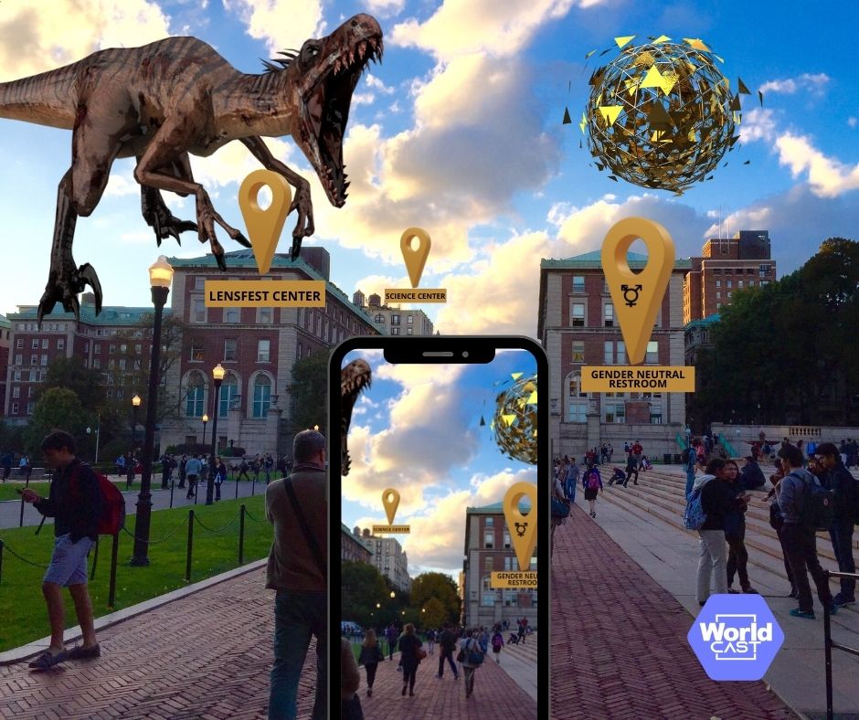 WorldCAST WebAR tweet media