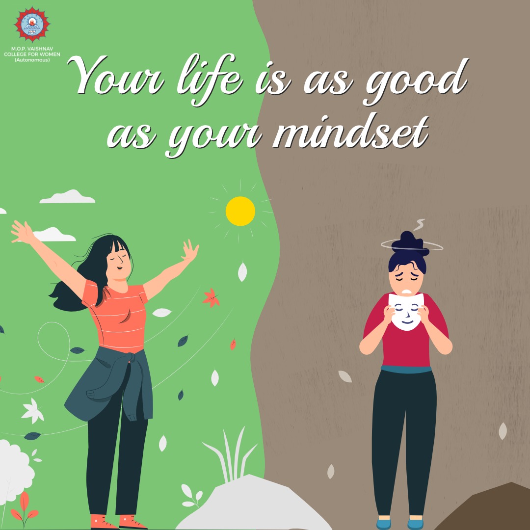 Your life is as good as your mind set✨

#mopvcw #studentlife #Mindset #Motivation #college #womenscollege #goodvibes #Everythinggood #Goodmindset