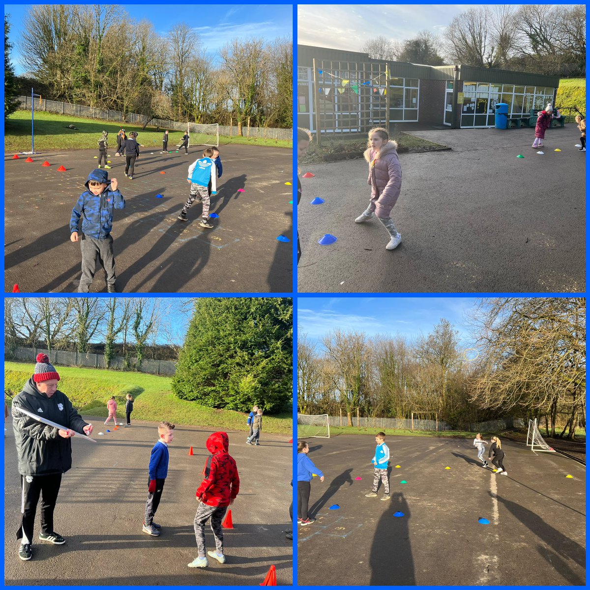 StAloysiusRC's tweet photo. Year 3/4 - Children’s Mental Health Week session with Gazza😆💙⚽️ We discussed how exercise makes us happy, shared what mental health means and made sure we had lots of FUN! #joysofmoving #aloype #aloywell @gary_wilmot3 @CCFC_Foundation https://t.co/NwRMfAuF0h