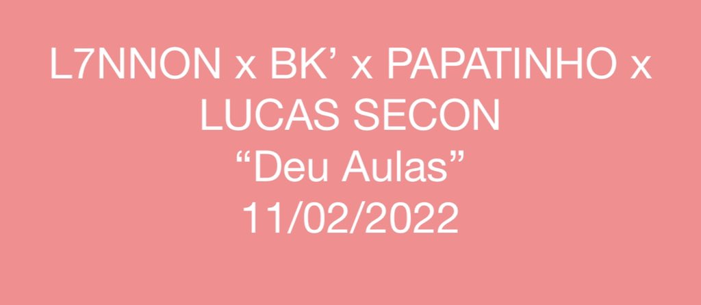 lucas secon tweet media