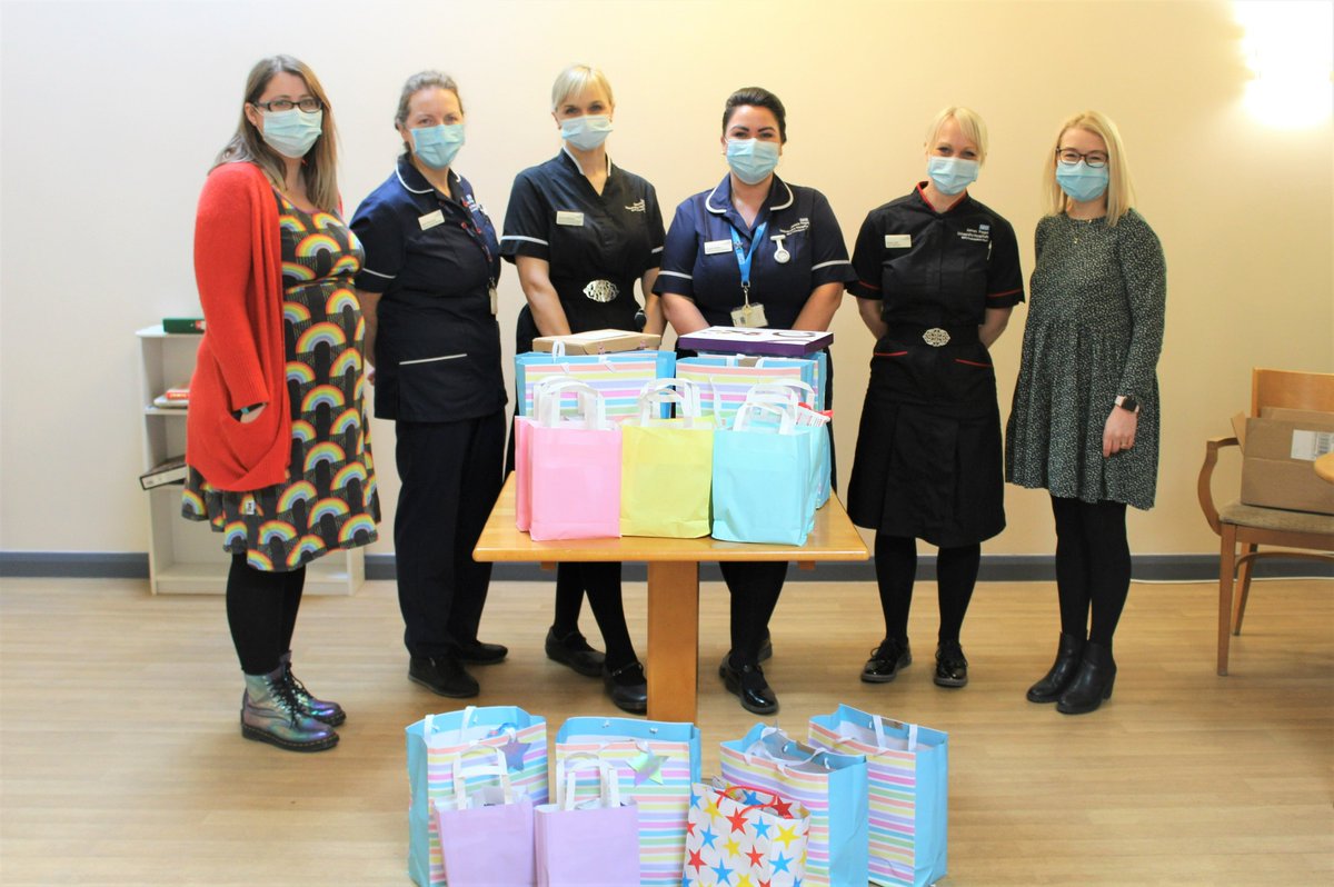 Thanks you to the Team at Birth Voices East who donated 19 bags of goodies to our maternity department yesterday as part of their Buy a Midwife a Coffee campaign. To find out more about BVE visit their website here: birthvoiceseast.co.uk