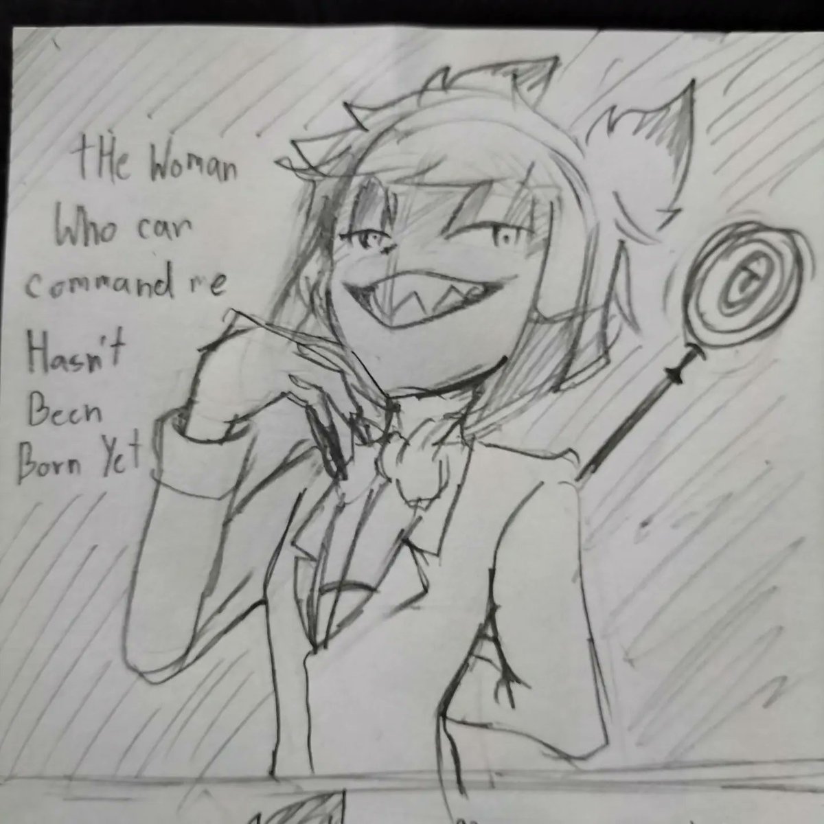 SemaSemaStudio's tweet photo. Defeat the little girl
Thanks for the idea from
@sugar_diamondrose (IG) ❤️
#semasema #doodle #alastor #hazbinhotel #babysema #meme https://t.co/Nf7QCO61NS