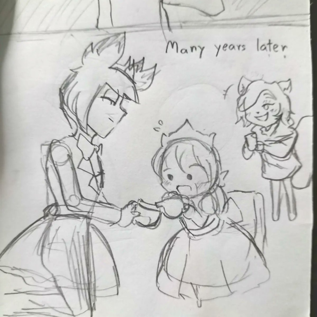 SemaSemaStudio's tweet photo. Defeat the little girl
Thanks for the idea from
@sugar_diamondrose (IG) ❤️
#semasema #doodle #alastor #hazbinhotel #babysema #meme https://t.co/Nf7QCO61NS