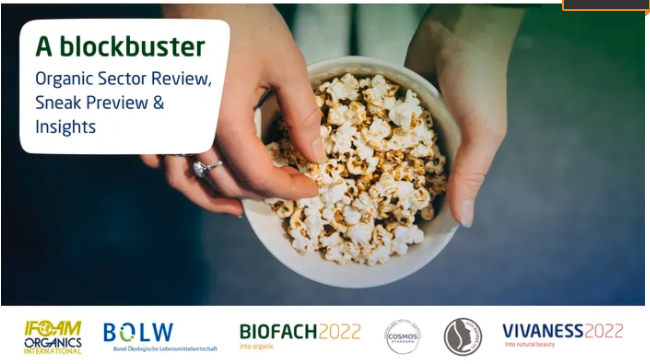 On Feb 15, We will present the latest global and European data at the blockbuster event 'Organic sector review' fibl.org/en/info-centre… Thank you @BioFachVivaness @IFOAMorganic @bioverband_de !