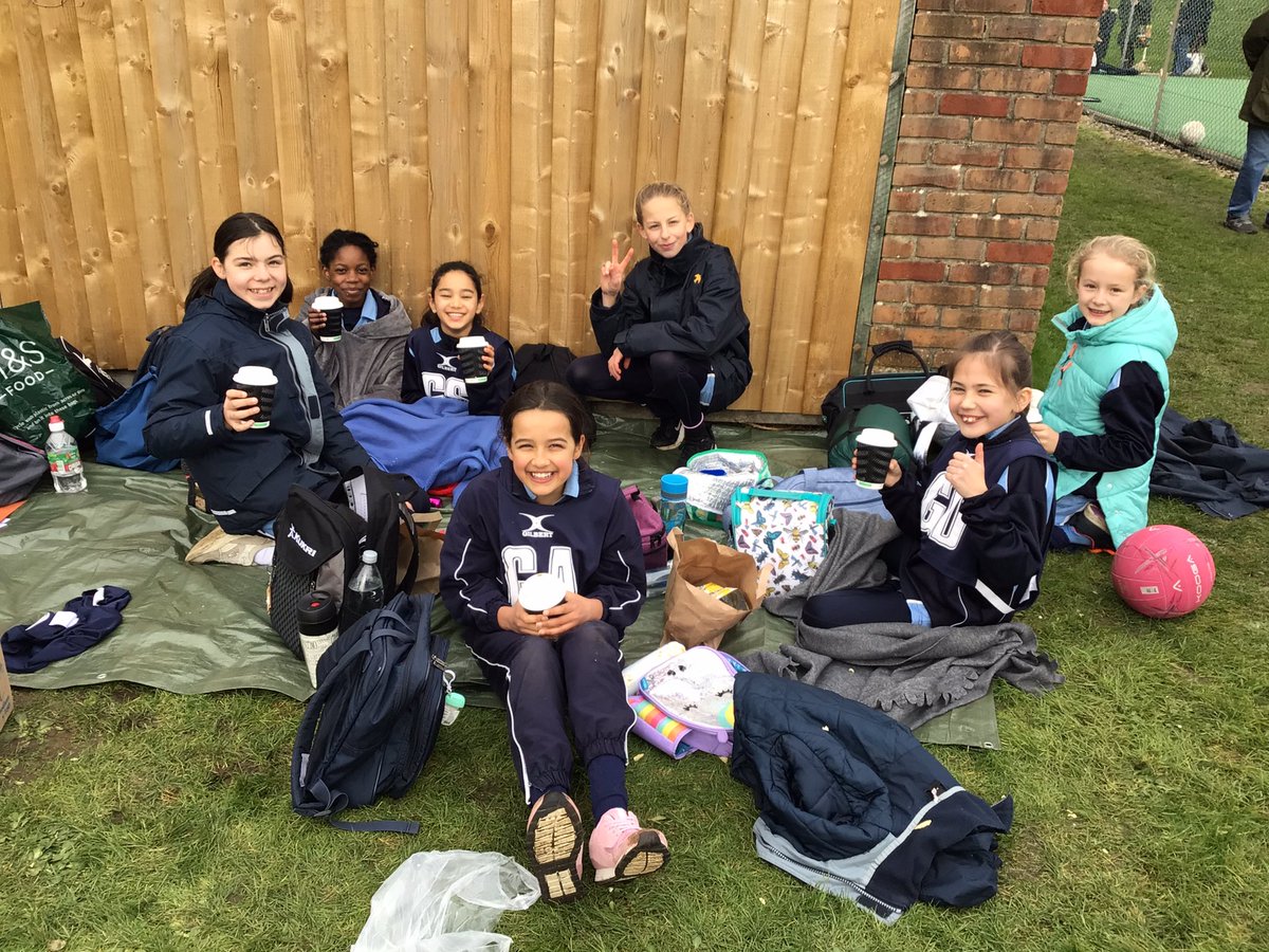 CFS_Sport's tweet photo. Group stages complete, Mr Taylor has been so impressed that he has treated the girls to a hot chocolate 🍫😁#nurturingspirit @CoworthFlexSch https://t.co/7k37pWDmZA