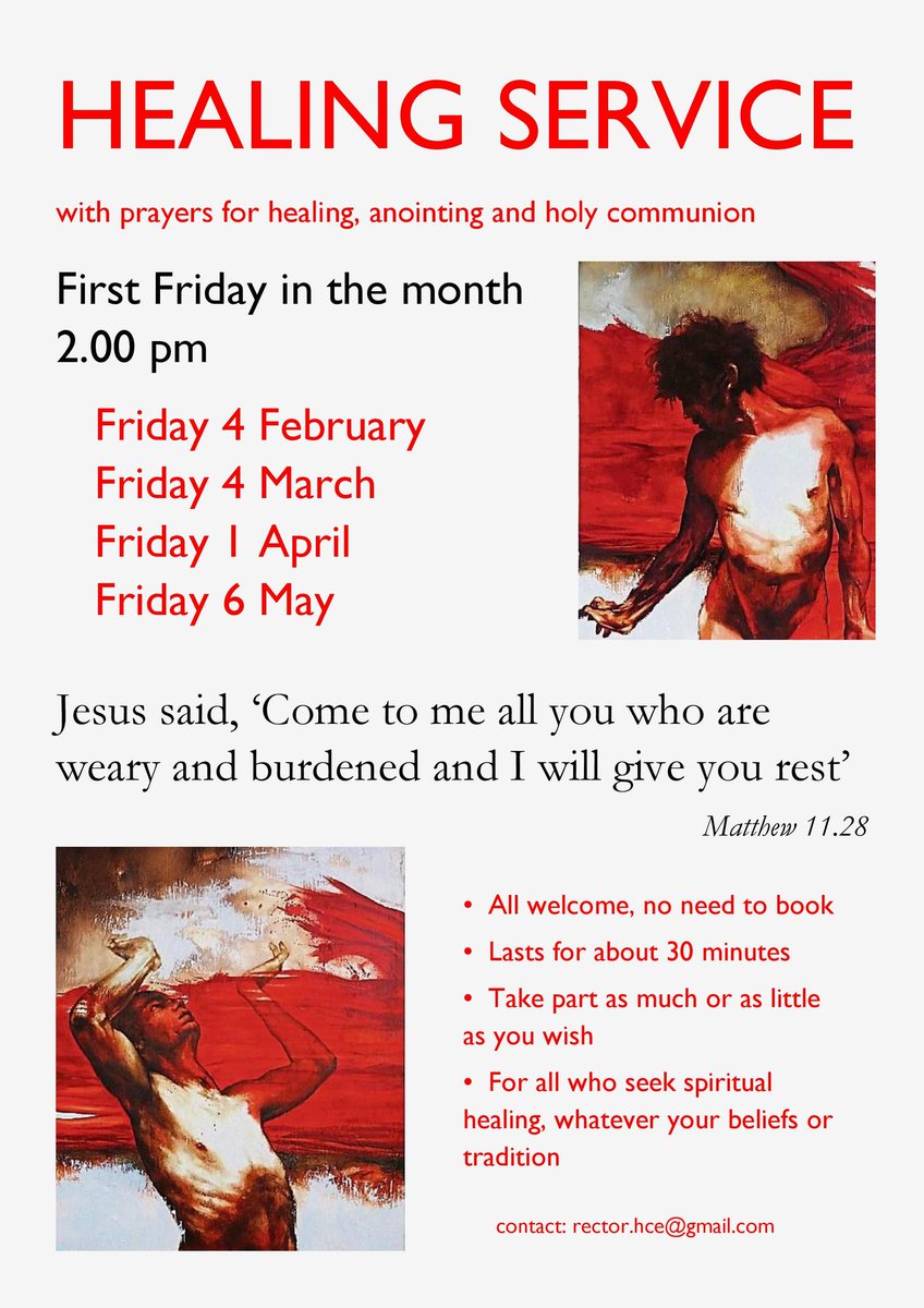 EdinDiocese's tweet photo. If you or anyone else you know is experiencing trouble, sorrow, need, sickness or any other adversity, then an upcoming Healing Service at @holycrossedin could be of benefit.

All welcome to take part in as much or as little of this service.

@secsynod @amalarius @izzyhcreates https://t.co/gCNAqfU5z2